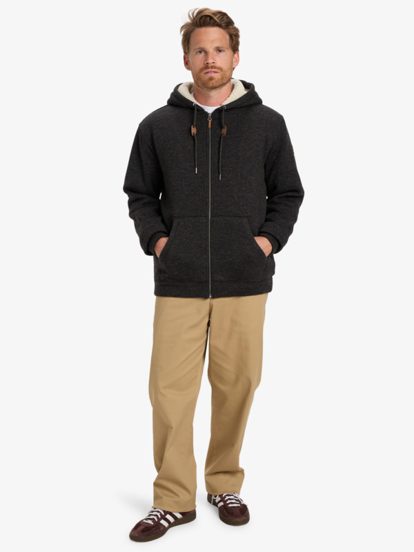 Keller Sherpa - Full Zip Sherpa Hoodie for Men  EQYFT05112