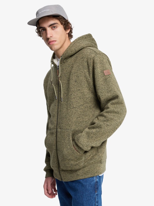 Keller Sherpa - Full Zip Sherpa Hoodie for Men  EQYFT05112