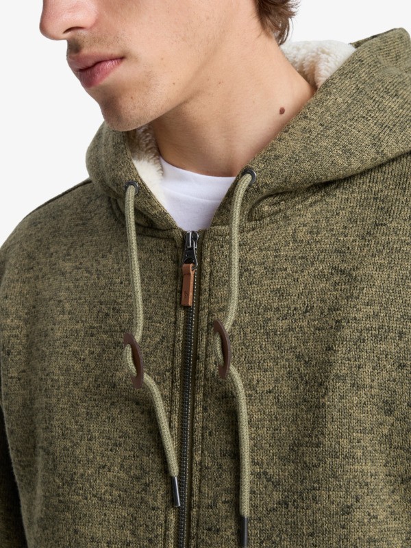 Keller Sherpa - Full Zip Sherpa Hoodie for Men  EQYFT05112