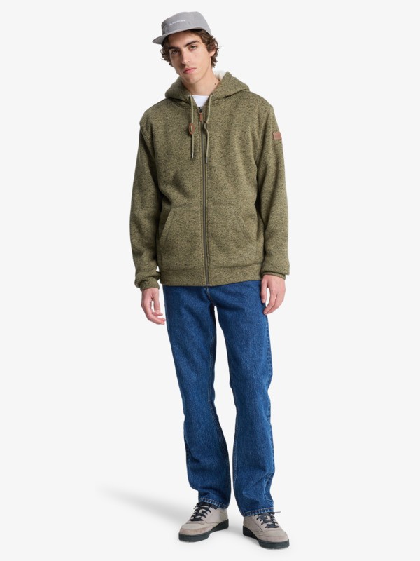 Keller Sherpa - Full Zip Sherpa Hoodie for Men  EQYFT05112
