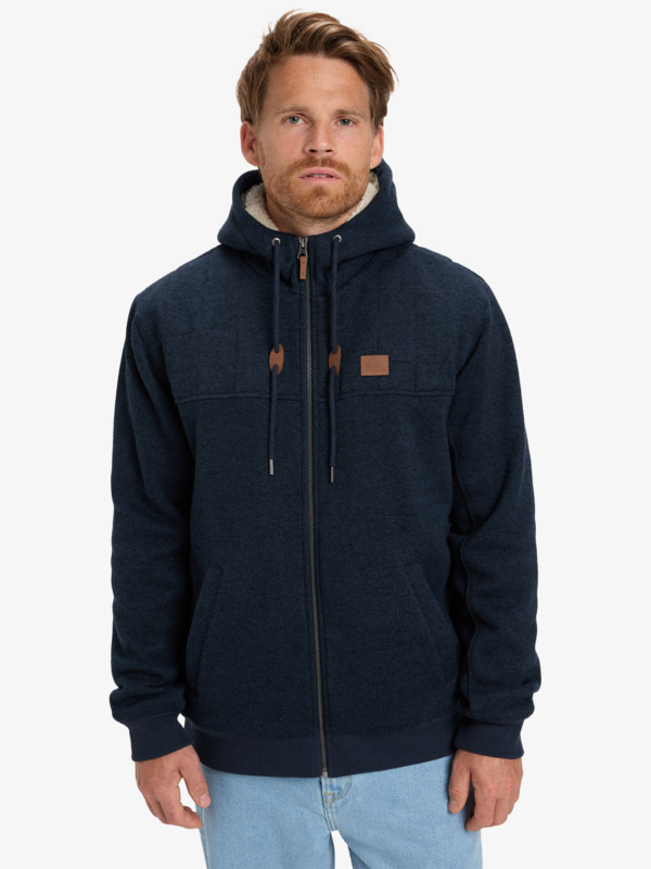 Cypress Keller - Full Zip Hoodie Fleece for Men EQYFT05113