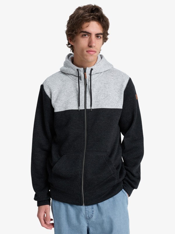 Keller Block Zip - Full Zip Hoodie for Men  EQYFT05122