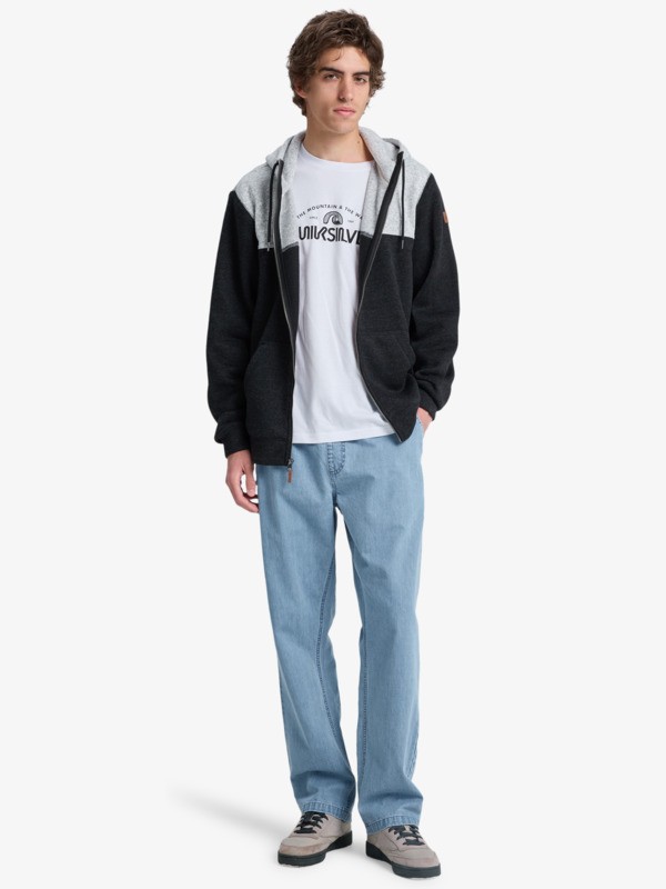 Keller Block Zip - Full Zip Hoodie for Men  EQYFT05122