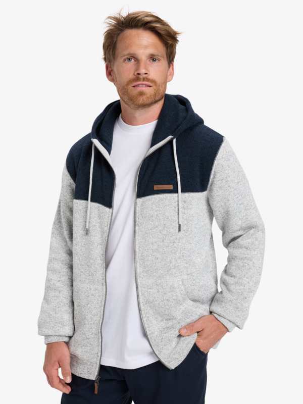Keller Block Zip - Full Zip Hoodie for Men  EQYFT05122