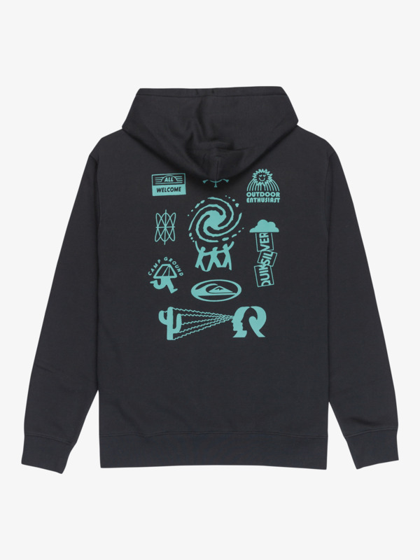 Salt Water Graphic - Hoodie for Men  EQYFT05126