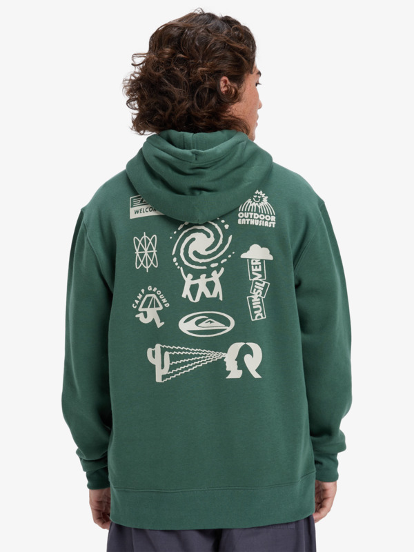 Salt Water Graphic - Hoodie for Men  EQYFT05126