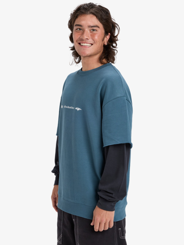 Openbar - Mock Layered Crew for Men  EQYFT05154