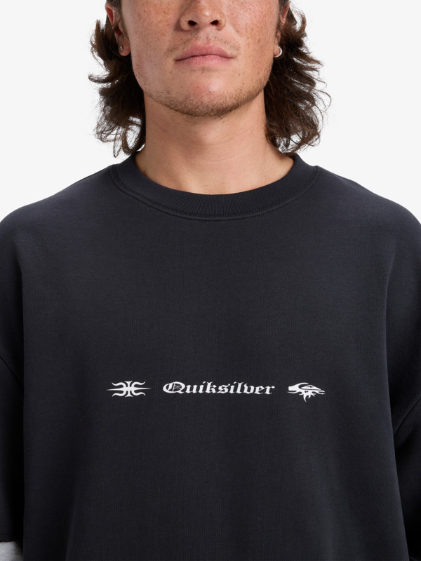Openbar - Mock Layered Crew for Men  EQYFT05154