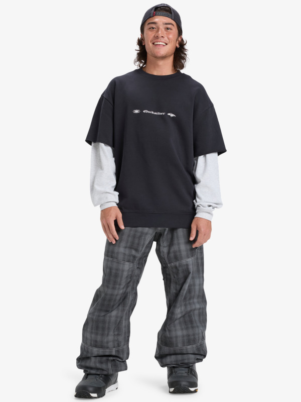 Openbar - Mock Layered Crew for Men  EQYFT05154