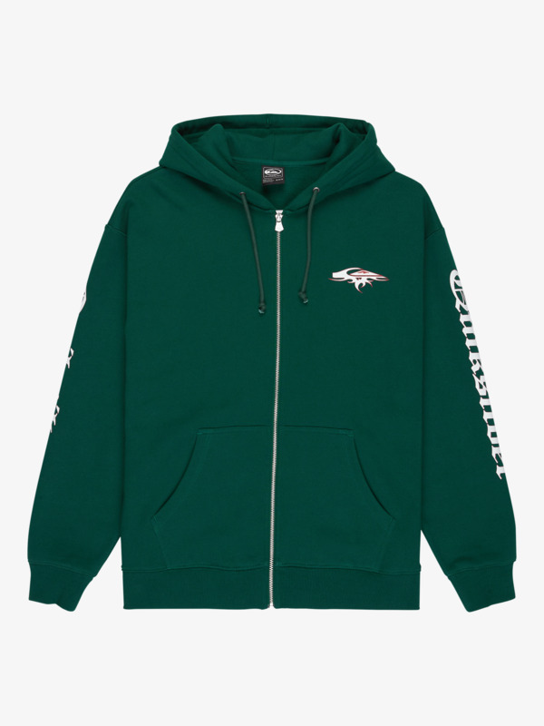 Old English - Zip Through Hoodie for Men  EQYFT05156