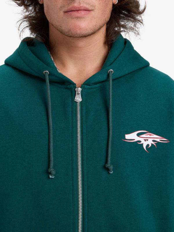 Old English - Zip Through Hoodie for Men  EQYFT05156