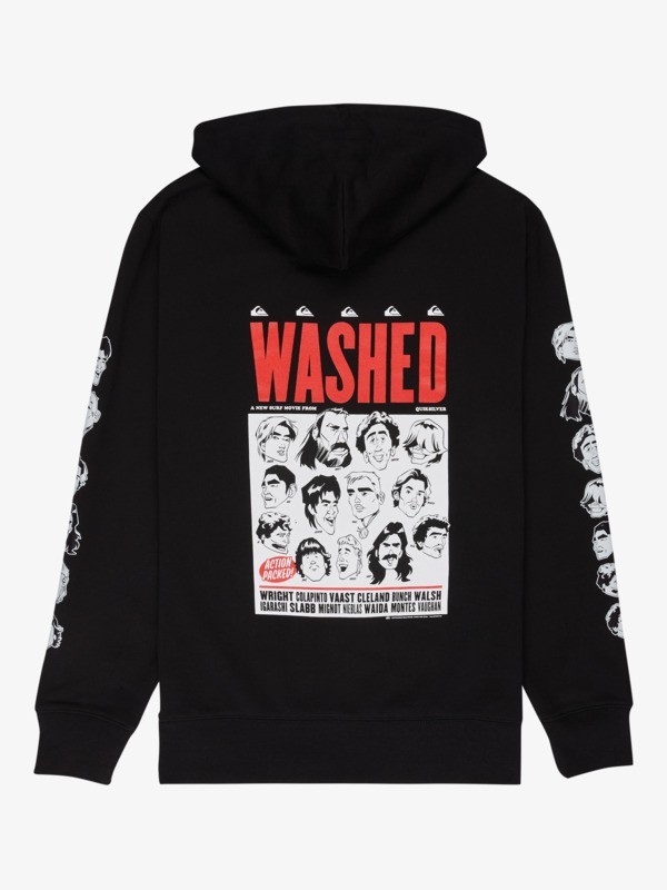 Washed - Hoodie Sherpa Fleece for Men EQYFT05249