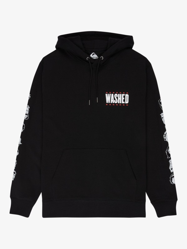 Washed - Hoodie Sherpa Fleece for Men EQYFT05249
