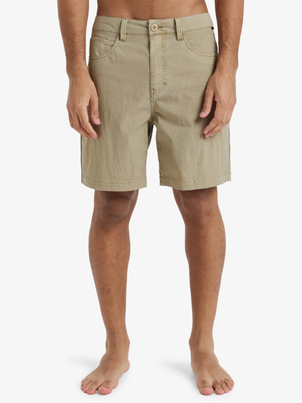 Short Volcom Masculino Fa T Spinks - 45cm Híbrido | Resistente à Água