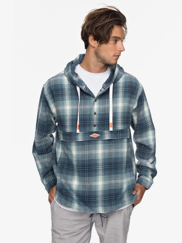 Mad Wax 2 - Flannel Hoodie for Men EQYJK03389