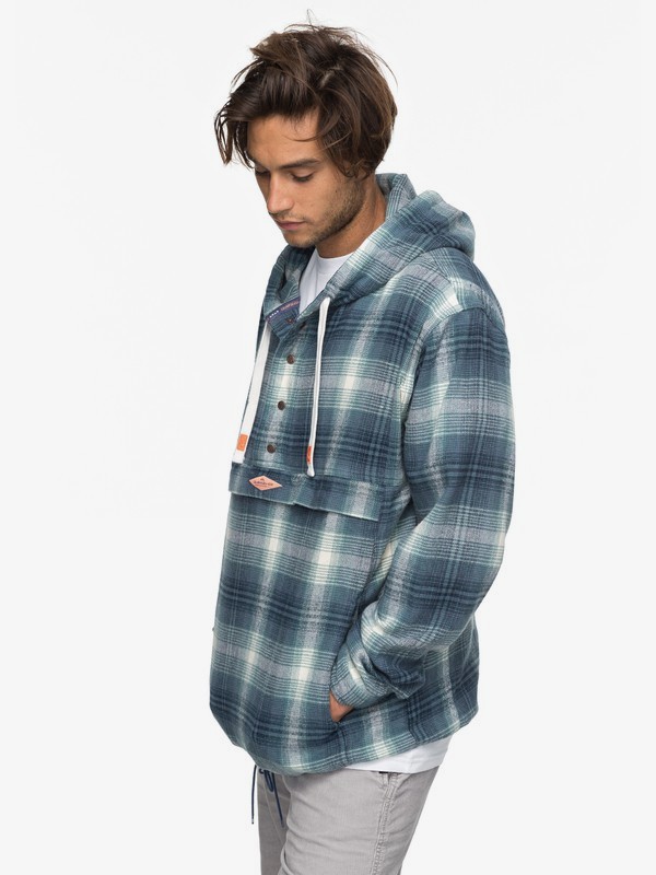 Mad Wax 2 - Flannel Hoodie for Men EQYJK03389