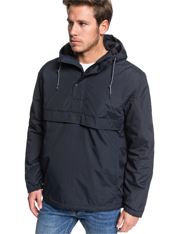 Tazawa Hooded Water Resistant Anorak for Men Quiksilver