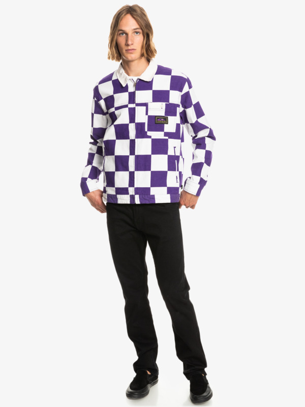 Originals Box Checker - Organic Checked Jacket for Men EQYJK03674