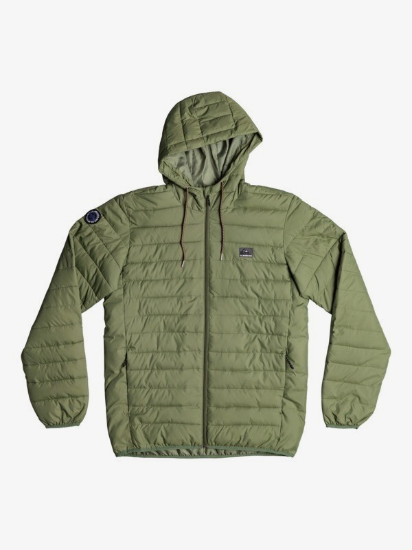 Scaly - Men's hooded down jacket  EQYJK03752