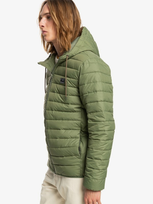 Scaly - Men's hooded down jacket  EQYJK03752