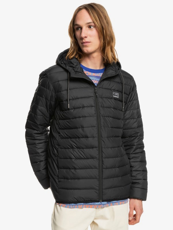 Scaly - Men's hooded down jacket  EQYJK03752