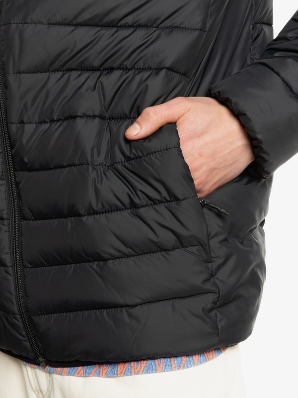 Scaly - Men's hooded down jacket  EQYJK03752