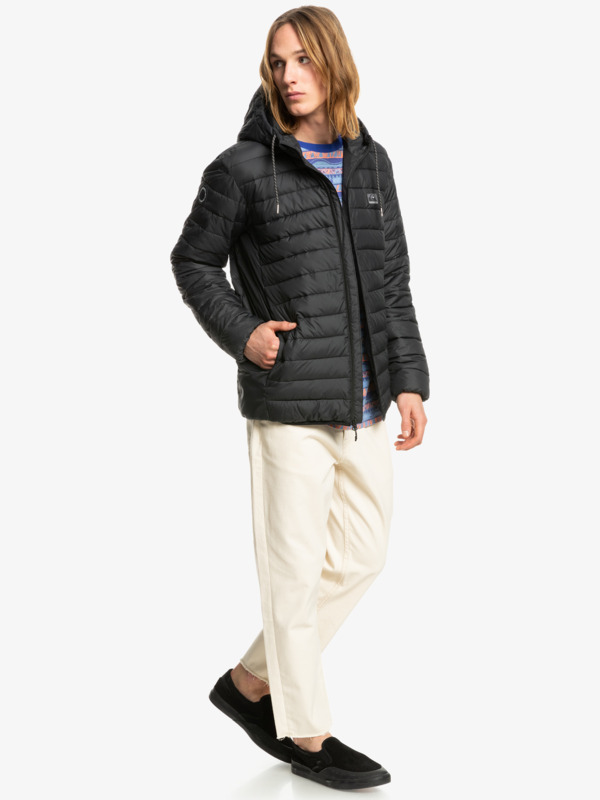 Scaly - Men's hooded down jacket  EQYJK03752