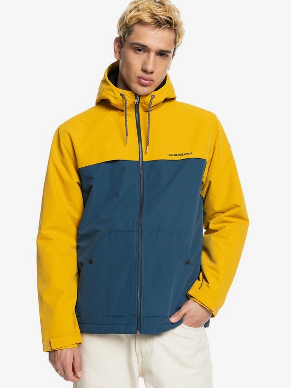 Waiting Period Water Resistant Parka Jacket for Men