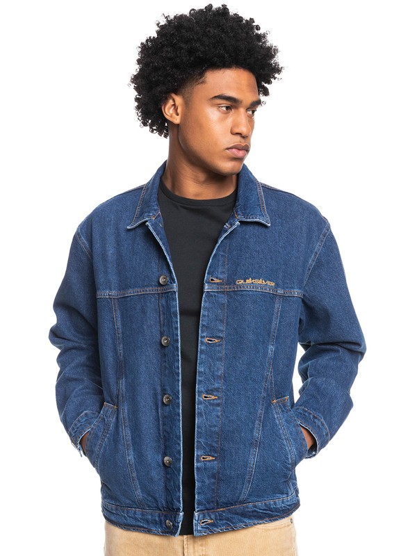 Quik Turn On The Juice Denim Jacket for Men Quiksilver