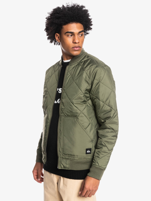 Mysto Bombie - Quilted Bomber Jacket for Men  EQYJK03909