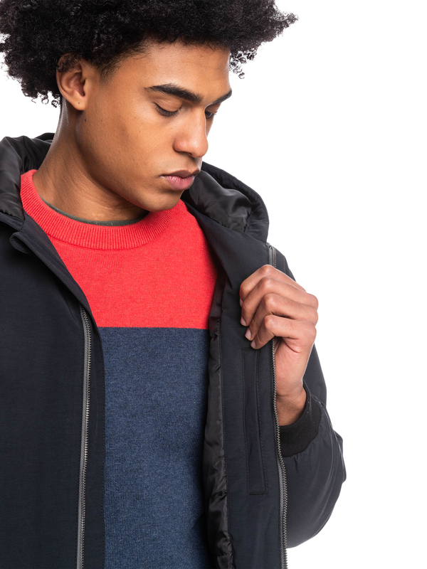 Classik Quilted - Insulated Hooded Jacket for Men  EQYJK03913