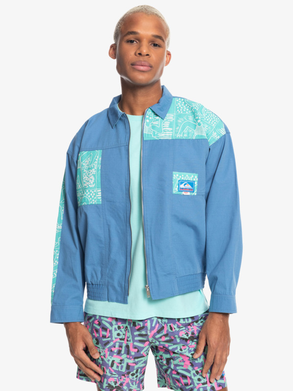 Quiksilver x Stranger Things The Hawkins - Vintage Style Jacket for Men  EQYJK03936