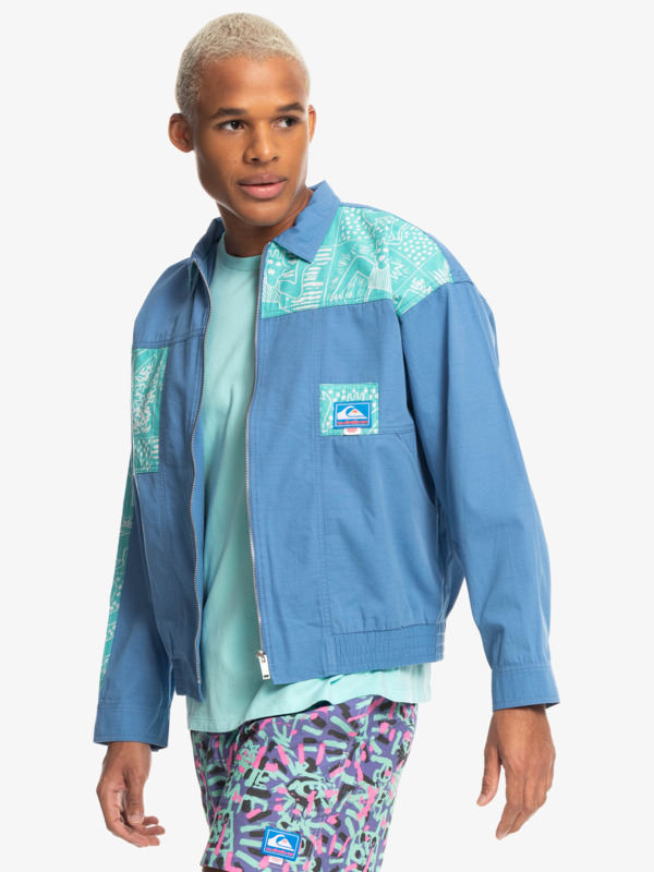 Quiksilver x Stranger Things The Hawkins - Vintage Style Jacket for Men  EQYJK03936