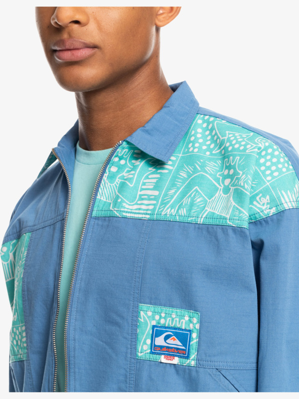 Quiksilver x Stranger Things The Hawkins - Vintage Style Jacket for Men  EQYJK03936