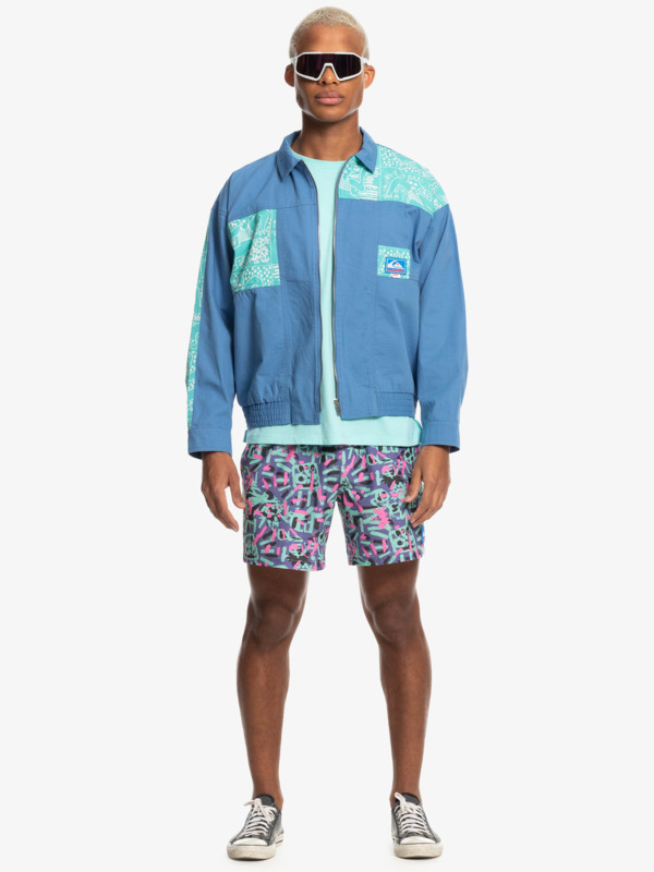 Quiksilver x Stranger Things The Hawkins - Vintage Style Jacket for Men  EQYJK03936