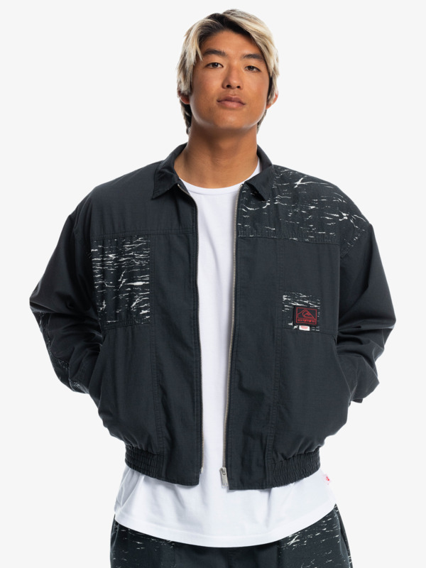 Quiksilver x Stranger Things Upside Down - Vintage Style Jacket for Men  EQYJK03937