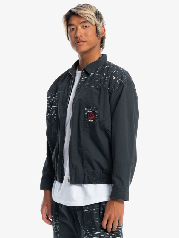 Quiksilver x Stranger Things Upside Down - Vintage Style Jacket for Men  EQYJK03937