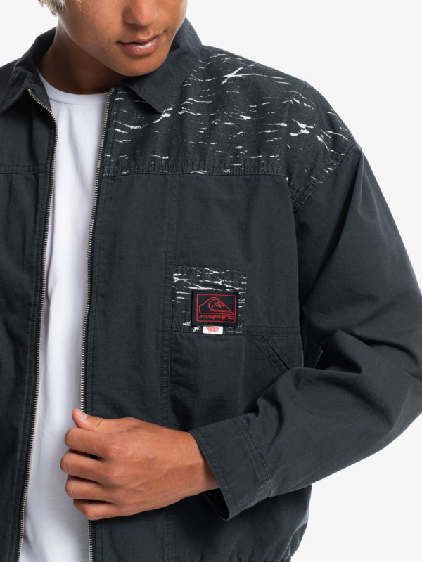 Quiksilver x Stranger Things Upside Down - Vintage Style Jacket for Men  EQYJK03937