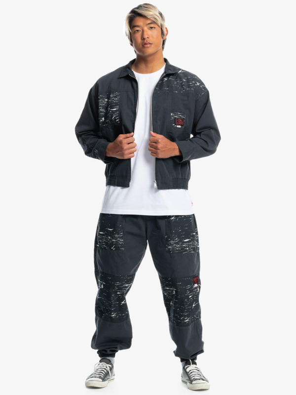 Quiksilver x Stranger Things Upside Down - Vintage Style Jacket for Men  EQYJK03937