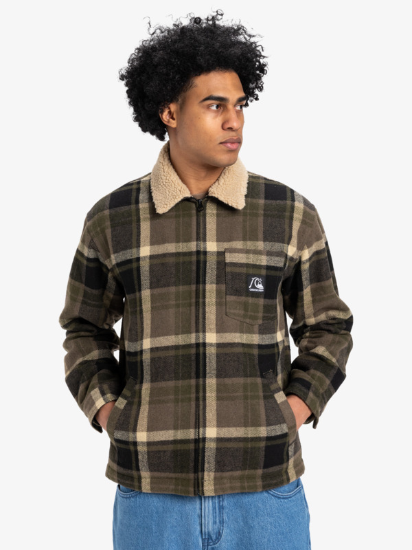 Plaid jacket men best sale