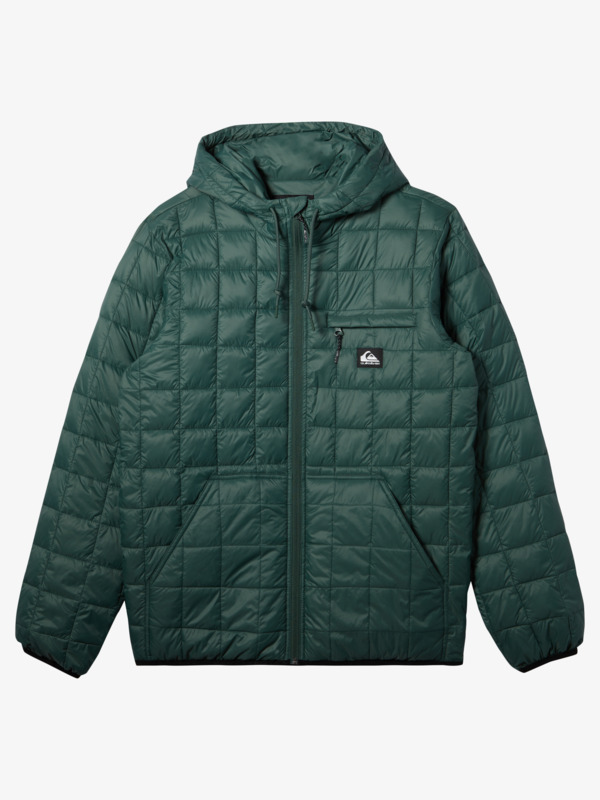 Check Mate - Insulated Hooded Jacket for Men  EQYJK04095