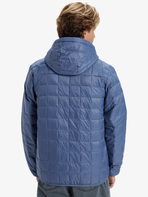 Check Mate - Insulated Hooded Jacket for Men  EQYJK04095