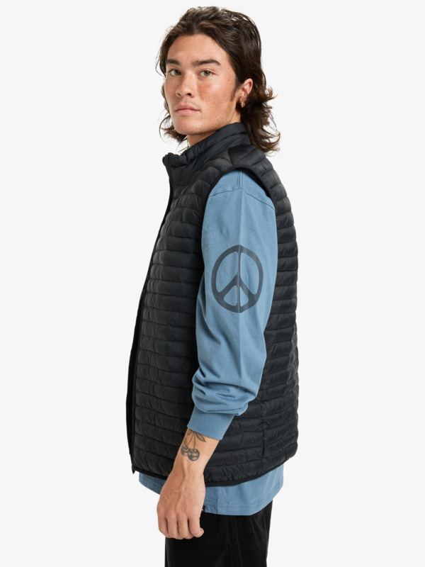 Scaly Sleeveless - Insulator Jacket for Men  EQYJK04191