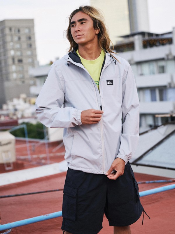 Overcast 3K Tape - Hooded Waterproof Jacket for Men  EQYJK04214