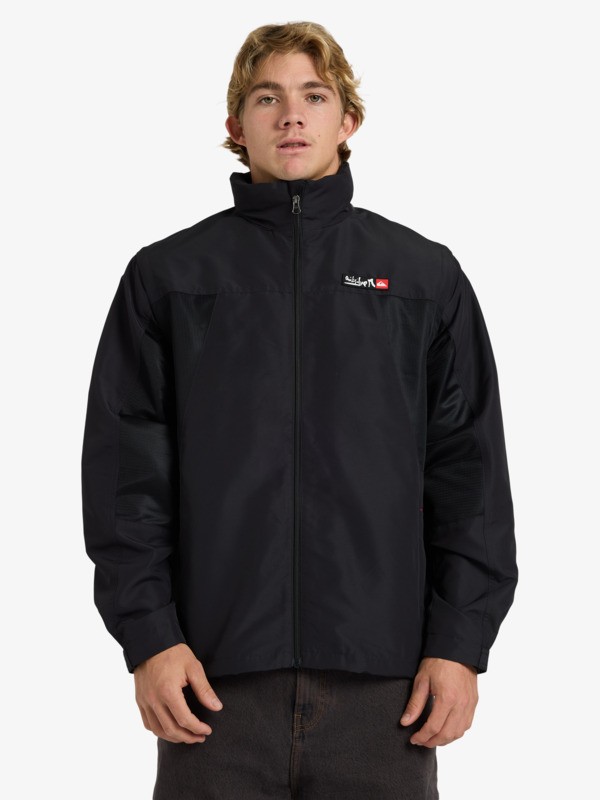 YG Crossbone Spray - Hooded Windbreaker Jacket for Men  EQYJK04246