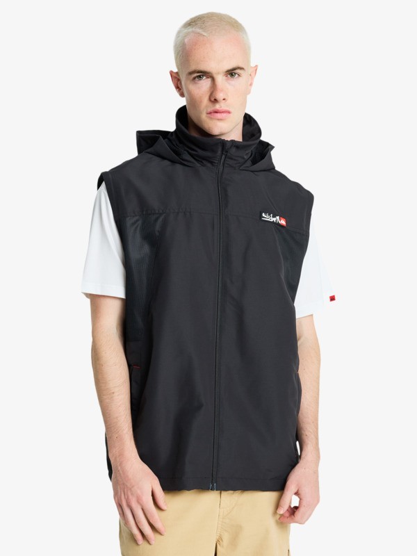 YG Crossbone Spray - Hooded Windbreaker Jacket for Men  EQYJK04246