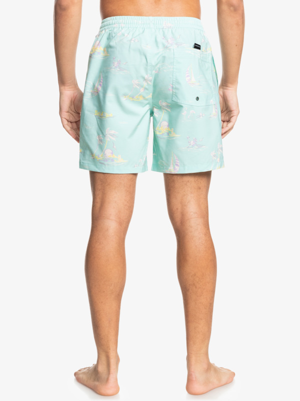 Island Breeze 17" - Swim Shorts for Men  EQYJV03809