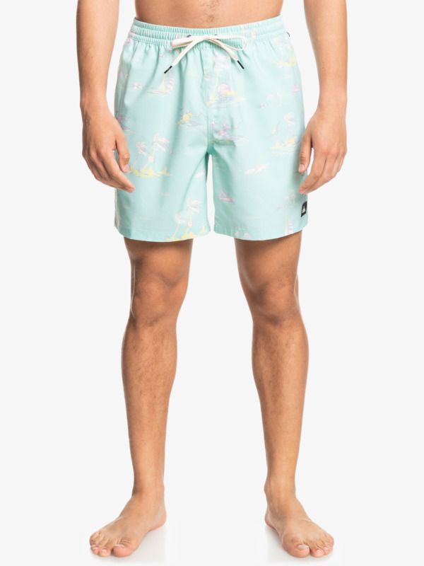 Island Breeze 17" - Swim Shorts for Men  EQYJV03809