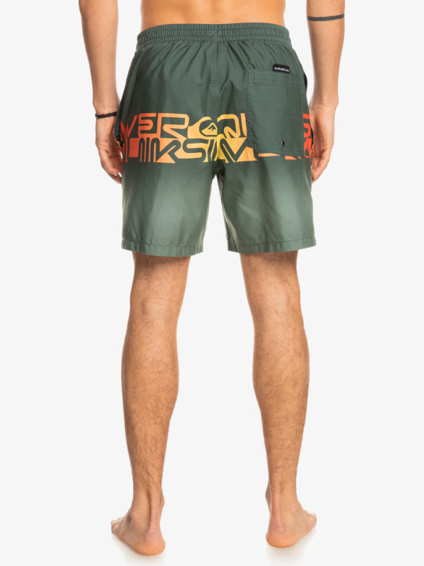 Word block 17" - Swim Shorts for Men  EQYJV03859