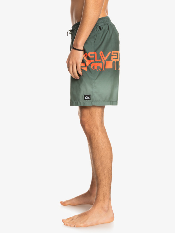 Word block 17" - Swim Shorts for Men  EQYJV03859